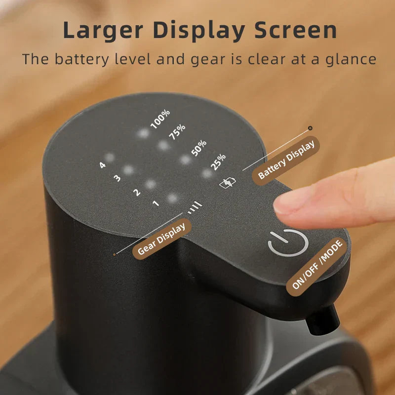 Automatischer Seifenspender Foamello | Wandmontage | 500 ml | Aufladbar & berührungslos | Sensorbetriebene Schaumfunktion