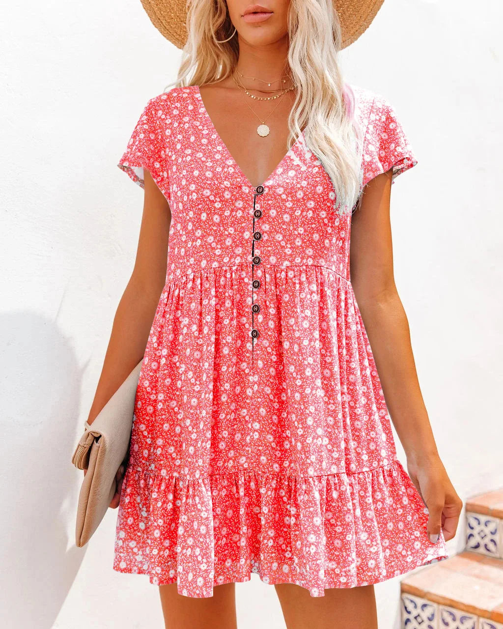 Lightweight Summer Short Dress for Women