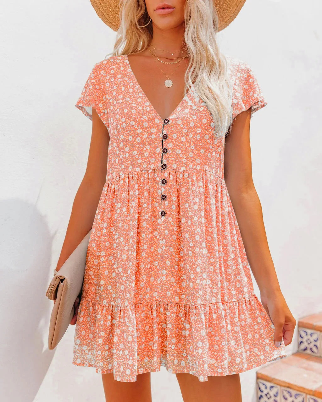Lightweight Summer Short Dress for Women